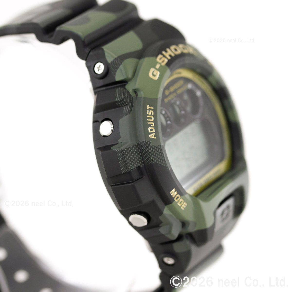 G-SHOCK カシオ Gショック CASIO デジタル 限定モデル 腕時計 メンズ DW-6900CMG-3JF BOLD CAMO Series CAMO AND GOLD【2026 新作】