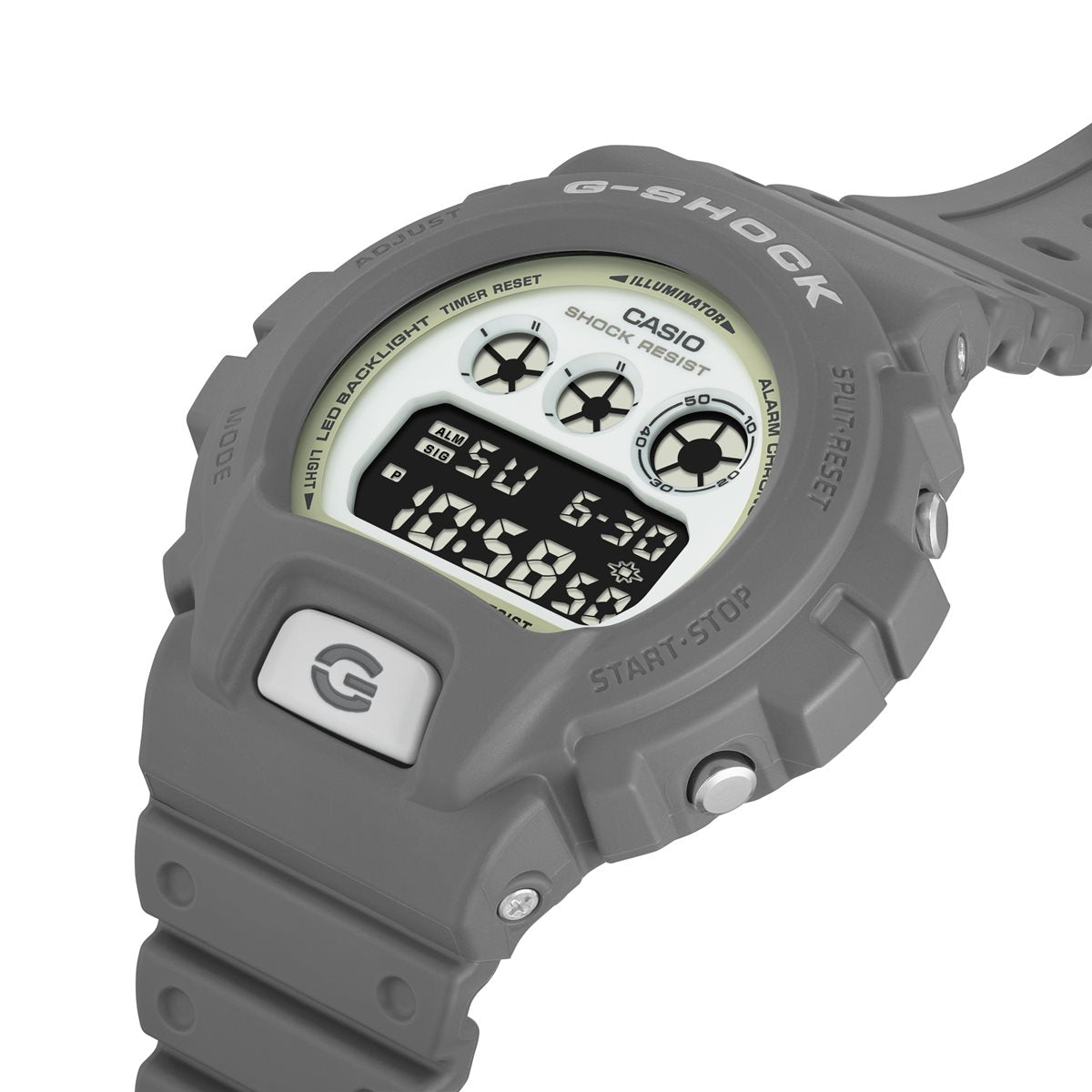 G-SHOCK デジタル メンズ 腕時計 カシオ CASIO DW-6900HD-8JF HIDDEN GLOW Series グレー【2024 新作】