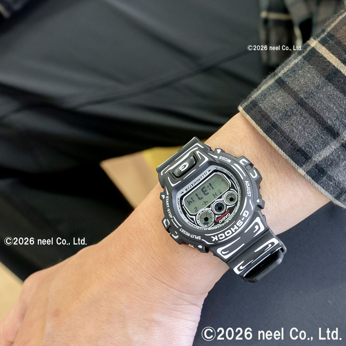 G-SHOCK デジタル カシオ Gショック CASIO Joshua Vides コラボ 限定モデル 腕時計 メンズ DW-6900JV-1JR【2026 新作】