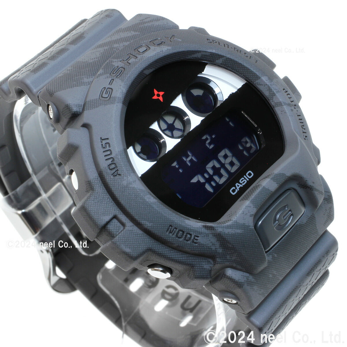 G-SHOCK デジタル メンズ 腕時計 カシオ CASIO 忍者 DW-6900NNJ-1JR 忍者走り イメージ 手裏剣 デザイン