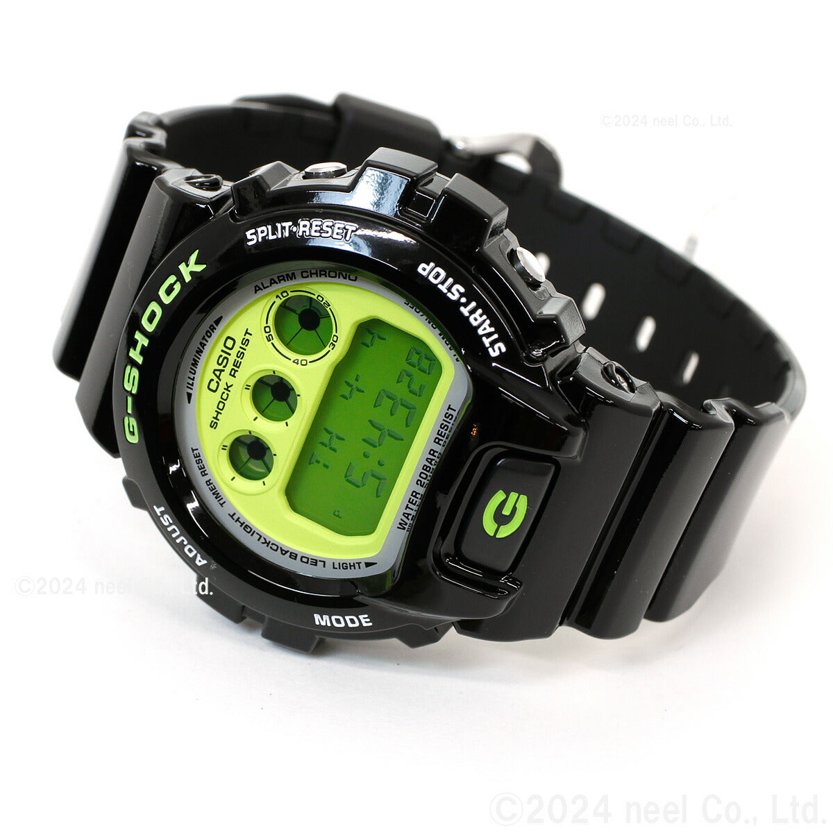 G-SHOCK デジタル 限定モデル 腕時計 メンズ カシオ CASIO DW-6900RCS-1JF CRAZY COLORS 2024 ブラック【2024 新作】