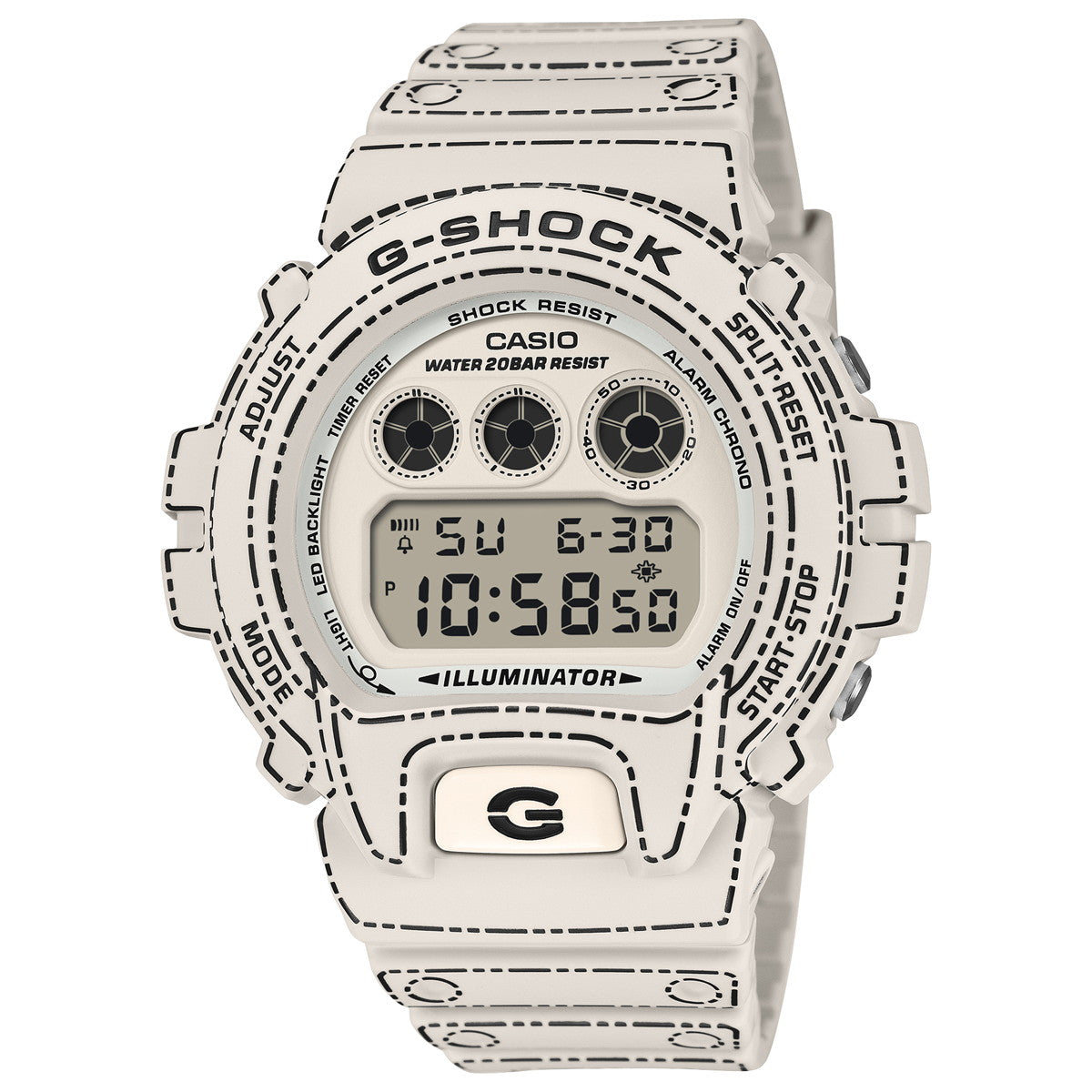 G-SHOCK デジタル カシオ Gショック CASIO 腕時計 メンズ DW-6900RGM-5JR 折り紙【2025 新作】