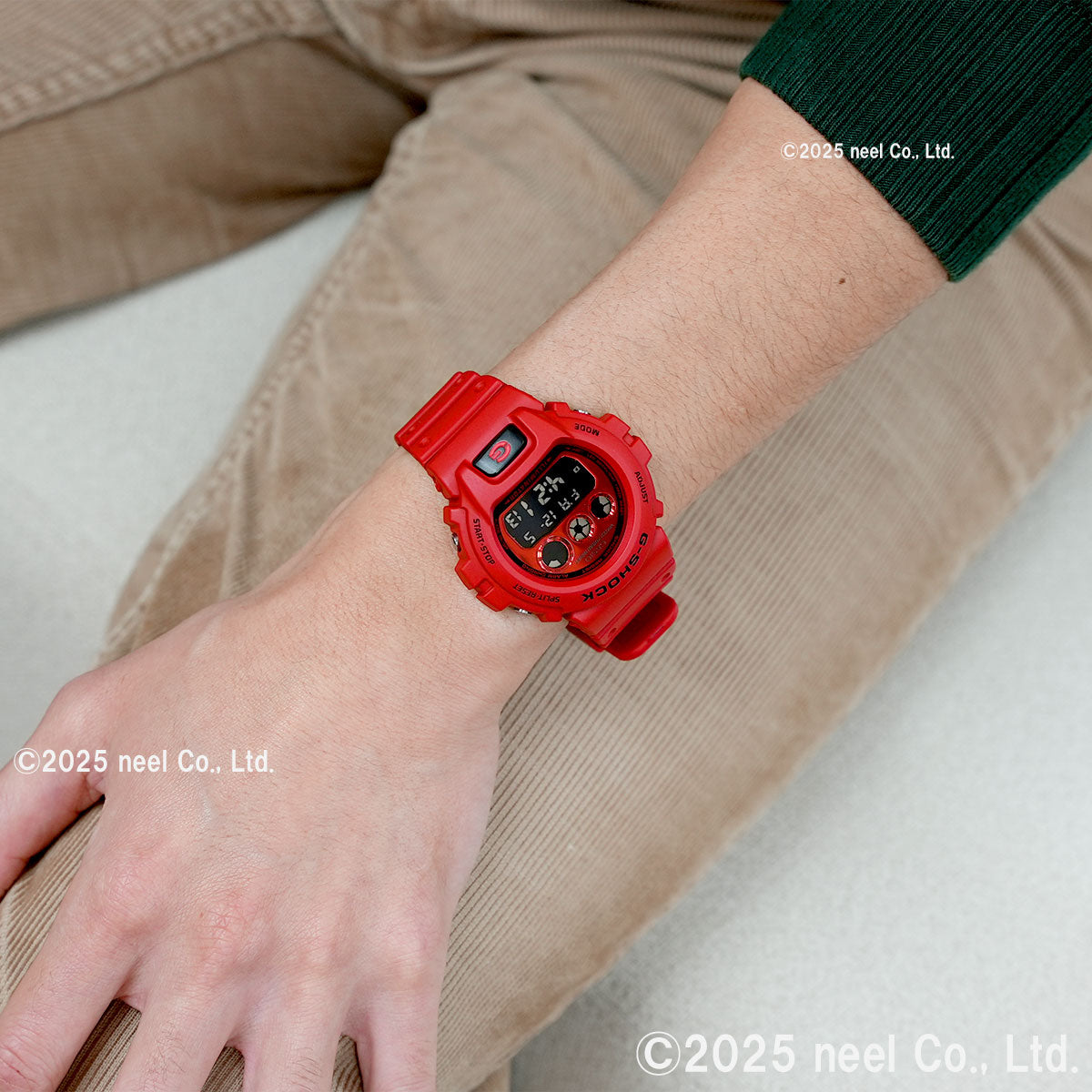G-SHOCK デジタル カシオ Gショック CASIO 腕時計 メンズ DW-6900RRB-4JF Iconic Styles レッド