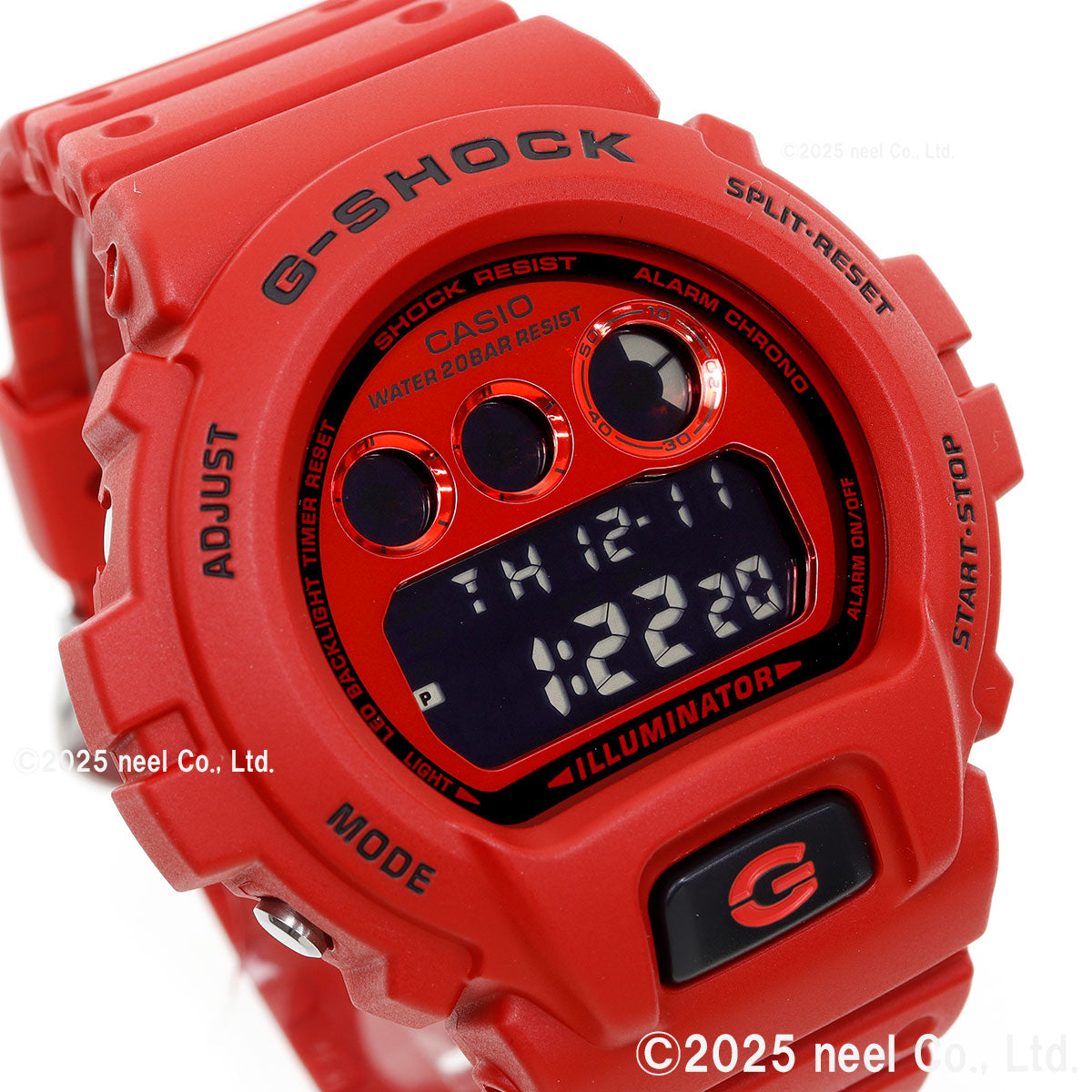 G-SHOCK デジタル カシオ Gショック CASIO 腕時計 メンズ DW-6900RRB-4JF Iconic Styles レッド