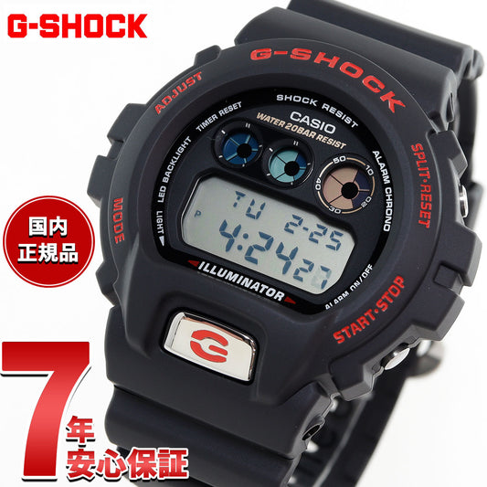 G-SHOCK デジタル カシオ Gショック CASIO 限定モデル 腕時計 メンズ DW-6900TR-1JR DW-6900 30TH ANNIVERSARY MODELS ブラック【2025 新作】