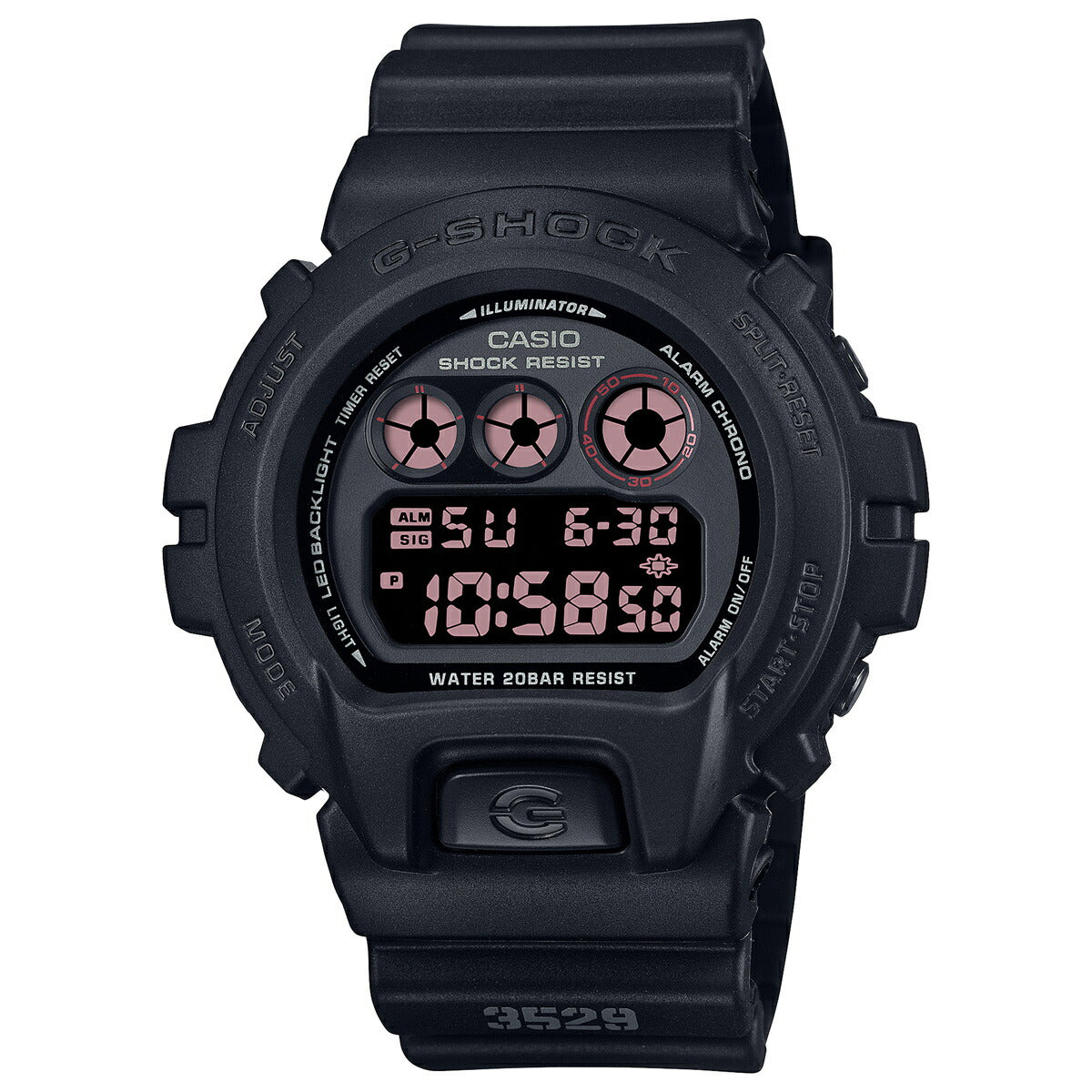 G-SHOCK デジタル カシオ Gショック CASIO 限定モデル 腕時計 メンズ DW-6900UMS-1JF LEDバックライト【2024 新作】