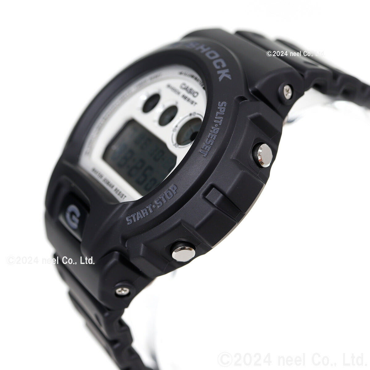 G-SHOCK デジタル カシオ Gショック CASIO 腕時計 メンズ DW-6900WD-1JF Black and brilliant white シリーズ【2024 新作】