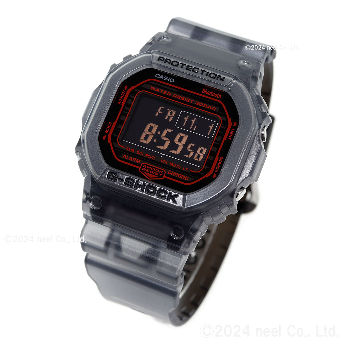 G-SHOCK Gショック DW-B5600G-1JF メンズ デジタル 腕時計 ブラック Bluetooth搭載 スマートフォンリンク CASIO カシオ