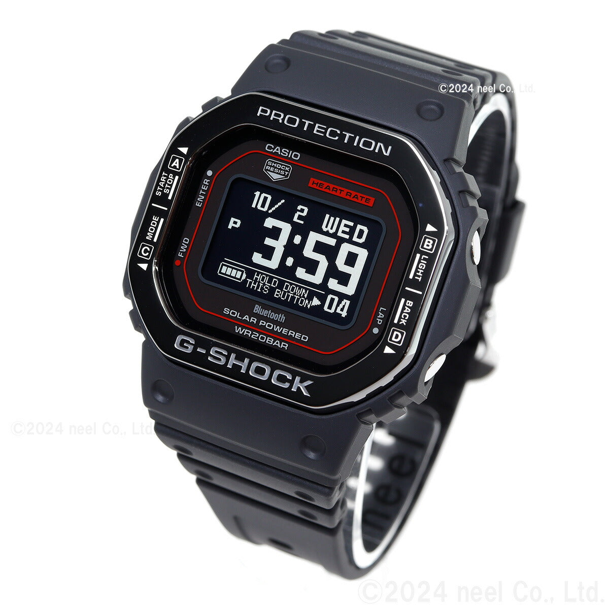 G-SHOCK G-SQUAD カシオ Gショック ジースクワッド CASIO DW-H5600MB-1A4JR Bluetooth搭載 USB充電対応 ソーラー 腕時計 メンズ スマートフォンリンク【2024 新作】