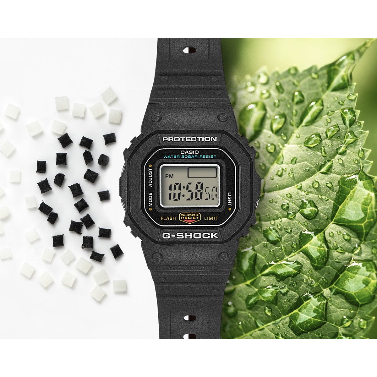 G-SHOCK nano デジタル カシオ Gショック CASIO 時計 指輪サイズ DWN-5600-1JR ブラック DW-5600 約1/10スケール 小型G-SHOCK【2025 新作】