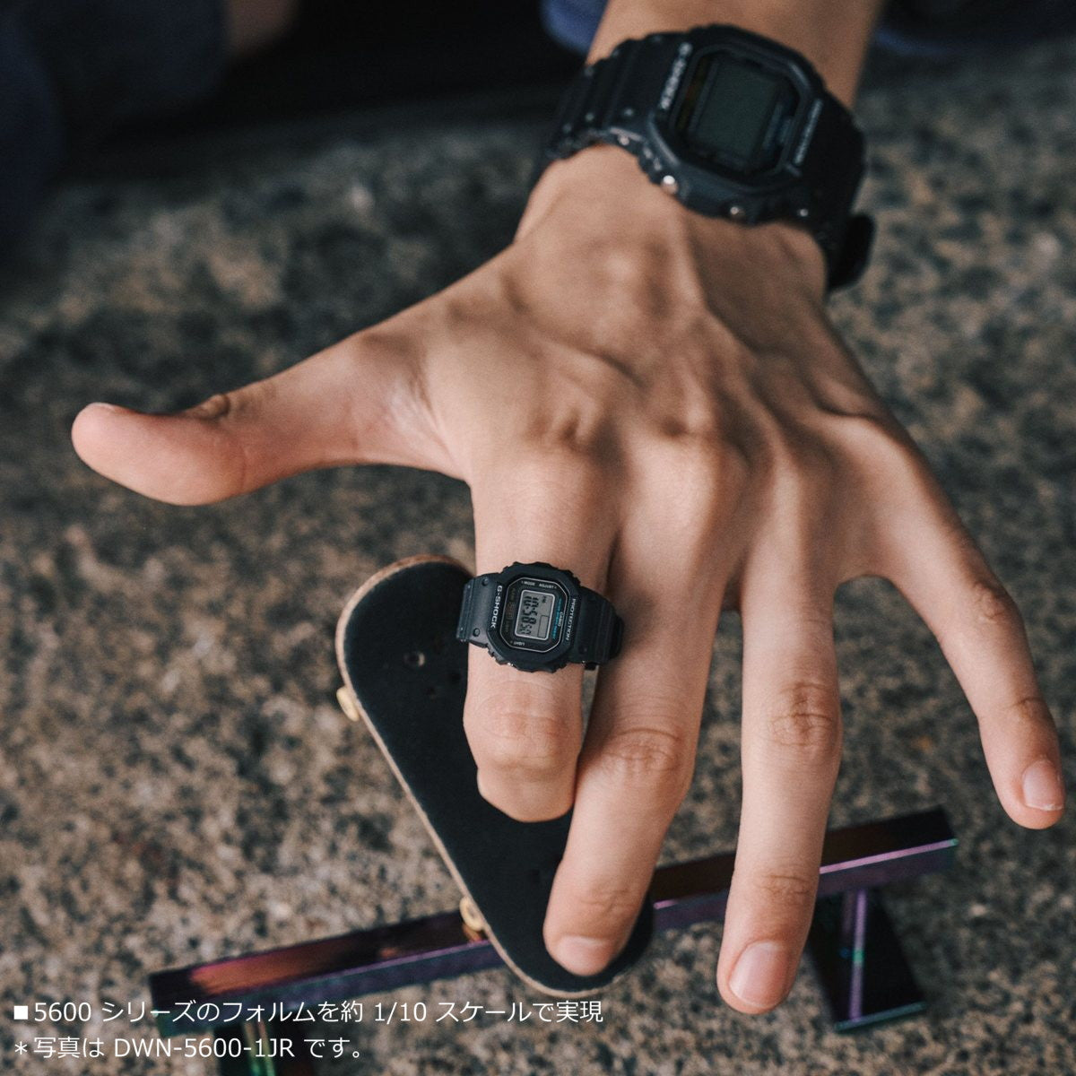 G-SHOCK nano デジタル カシオ Gショック CASIO 時計 指輪サイズ DWN-5600-9JR イエロー DW-5600 約1/10スケール 小型G-SHOCK【2025 新作】