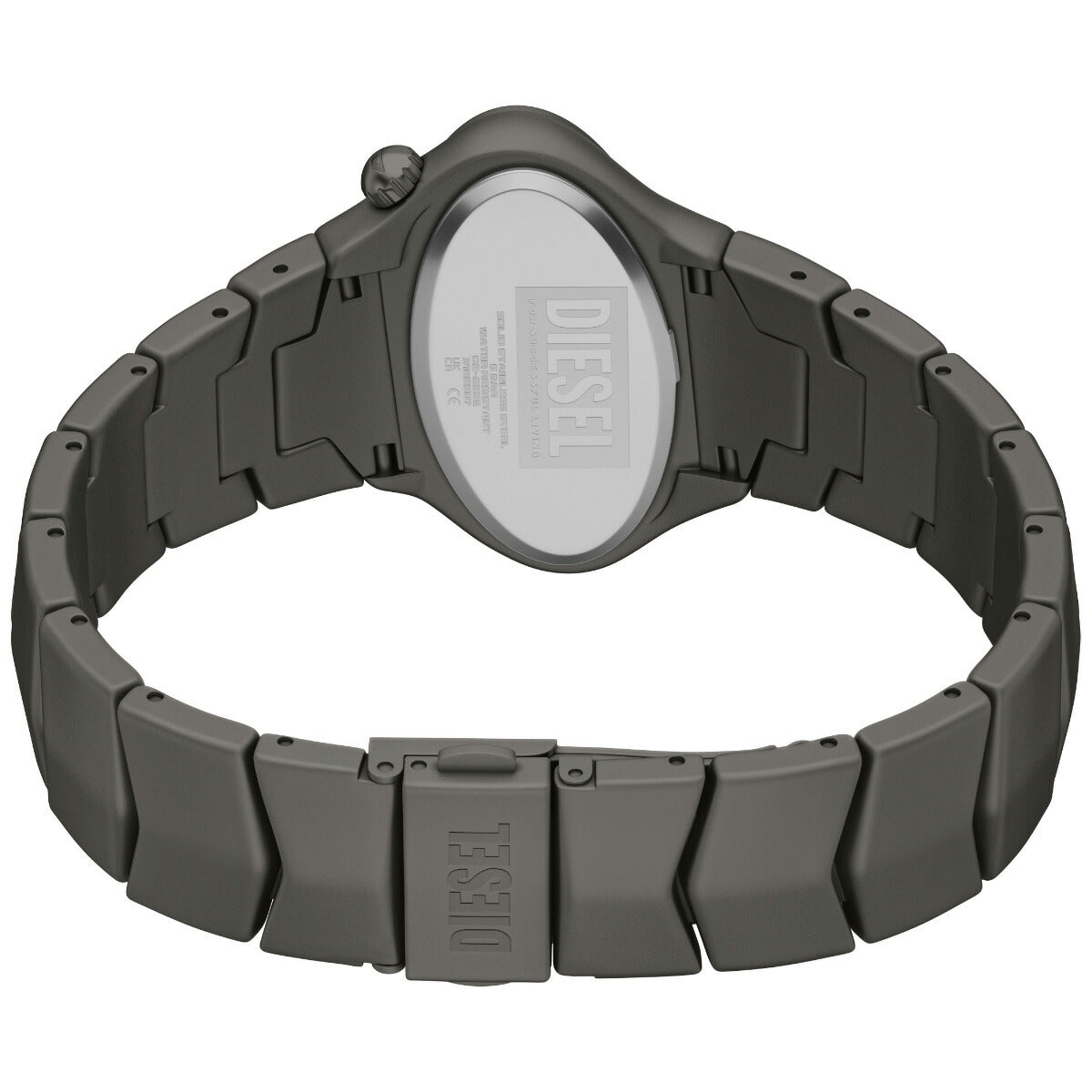 ディーゼル DIESEL 腕時計 メンズ D-RUSH ガンメタル ステンレス