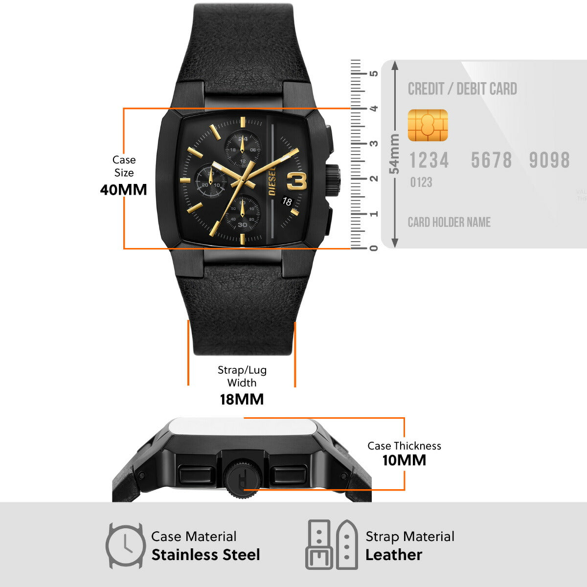 ディーゼル DIESEL 腕時計 メンズ クロノグラフ ミックス DZ4645