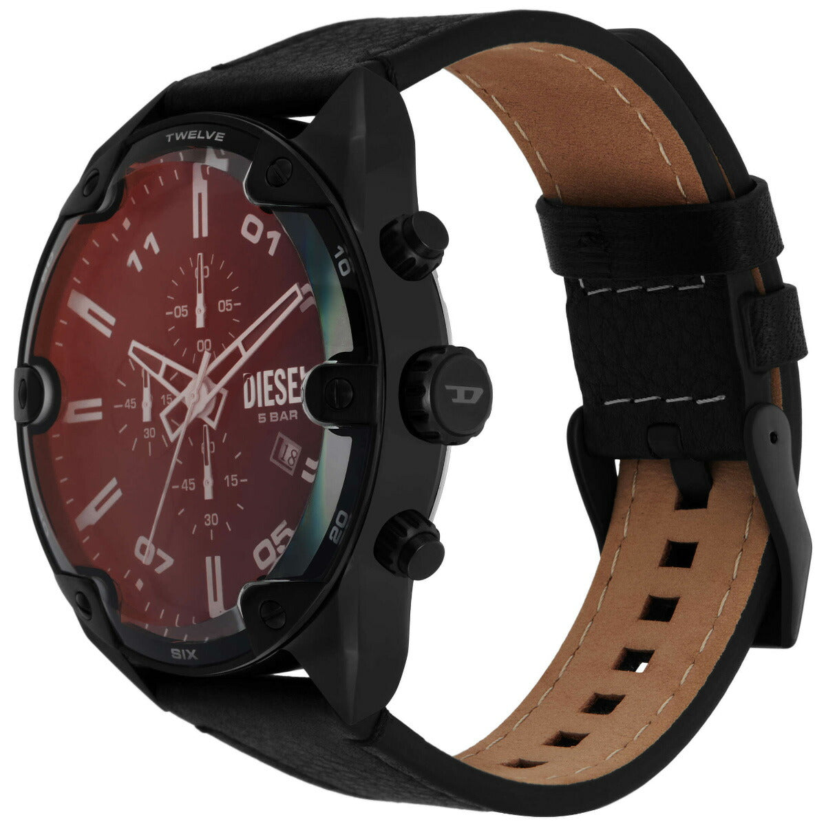 ディーゼル DIESEL 腕時計 メンズ クロノグラフ レザー DZ4667