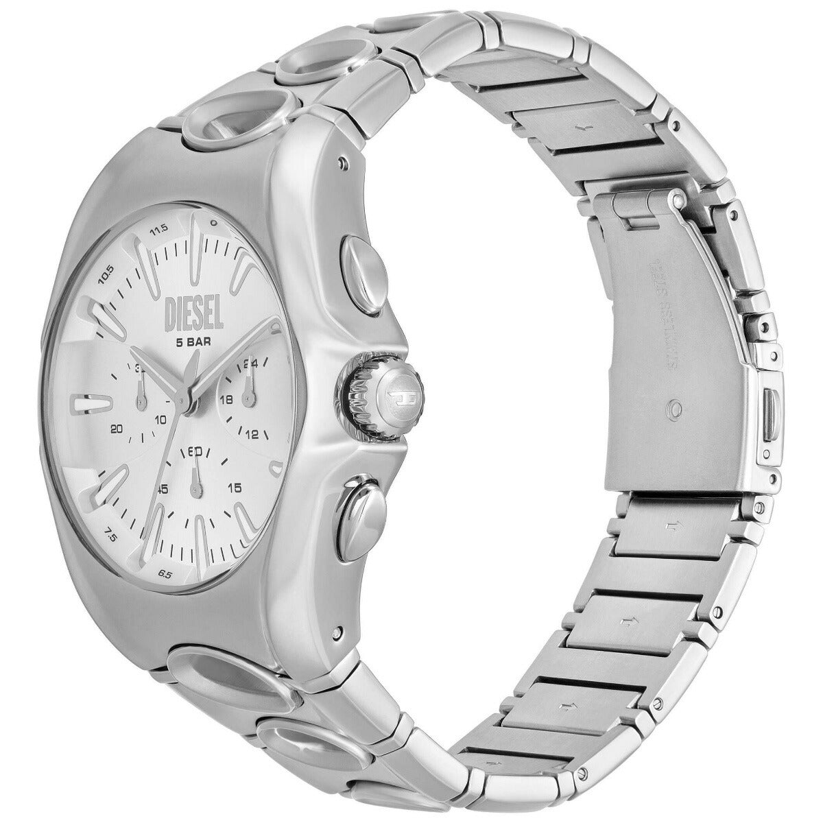 ディーゼル DIESEL 腕時計 クロノグラフ メンズ D-CURVE ステンレススチールウォッチ DZ4694【2025 新作】