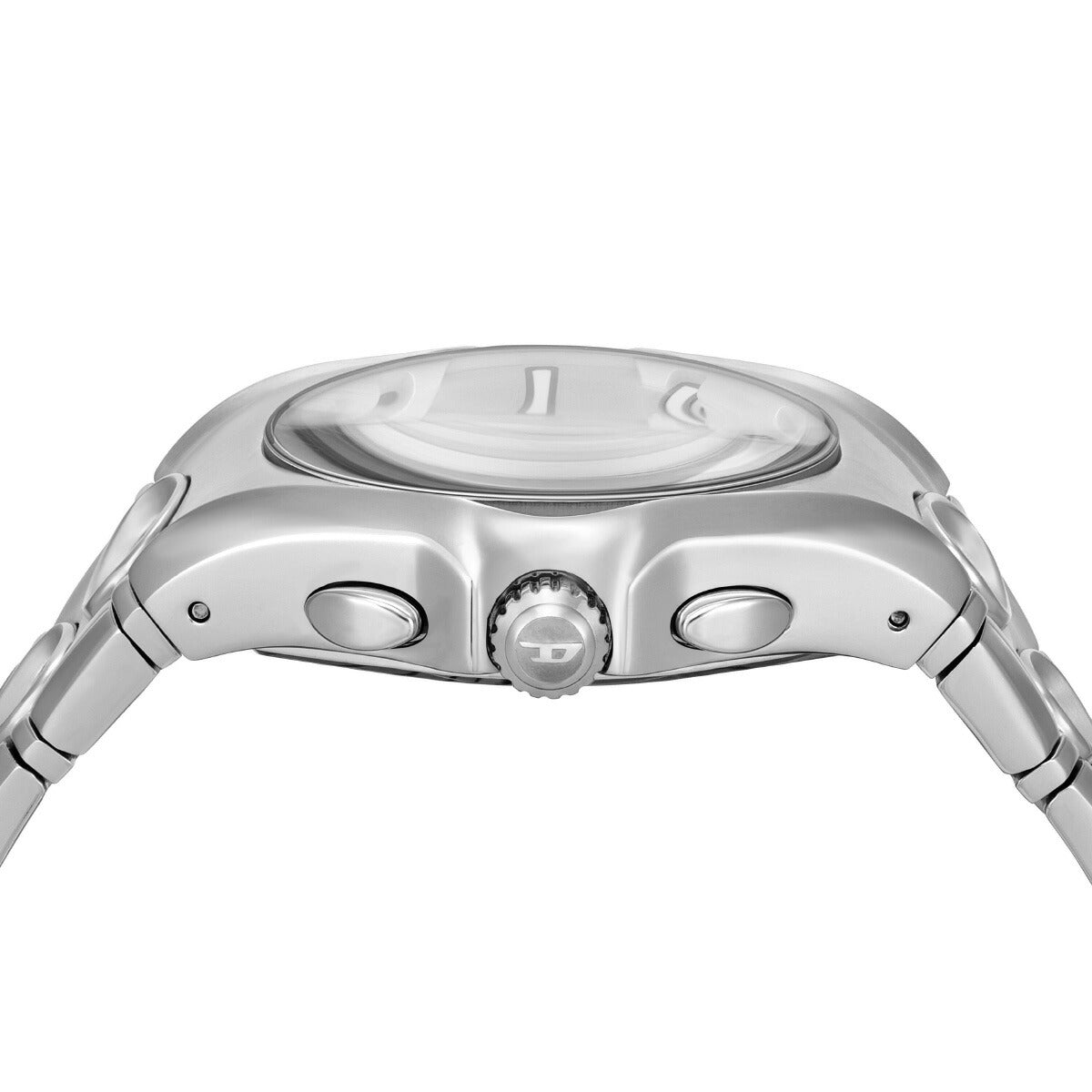 ディーゼル DIESEL 腕時計 クロノグラフ メンズ D-CURVE ステンレススチールウォッチ DZ4694【2025 新作】