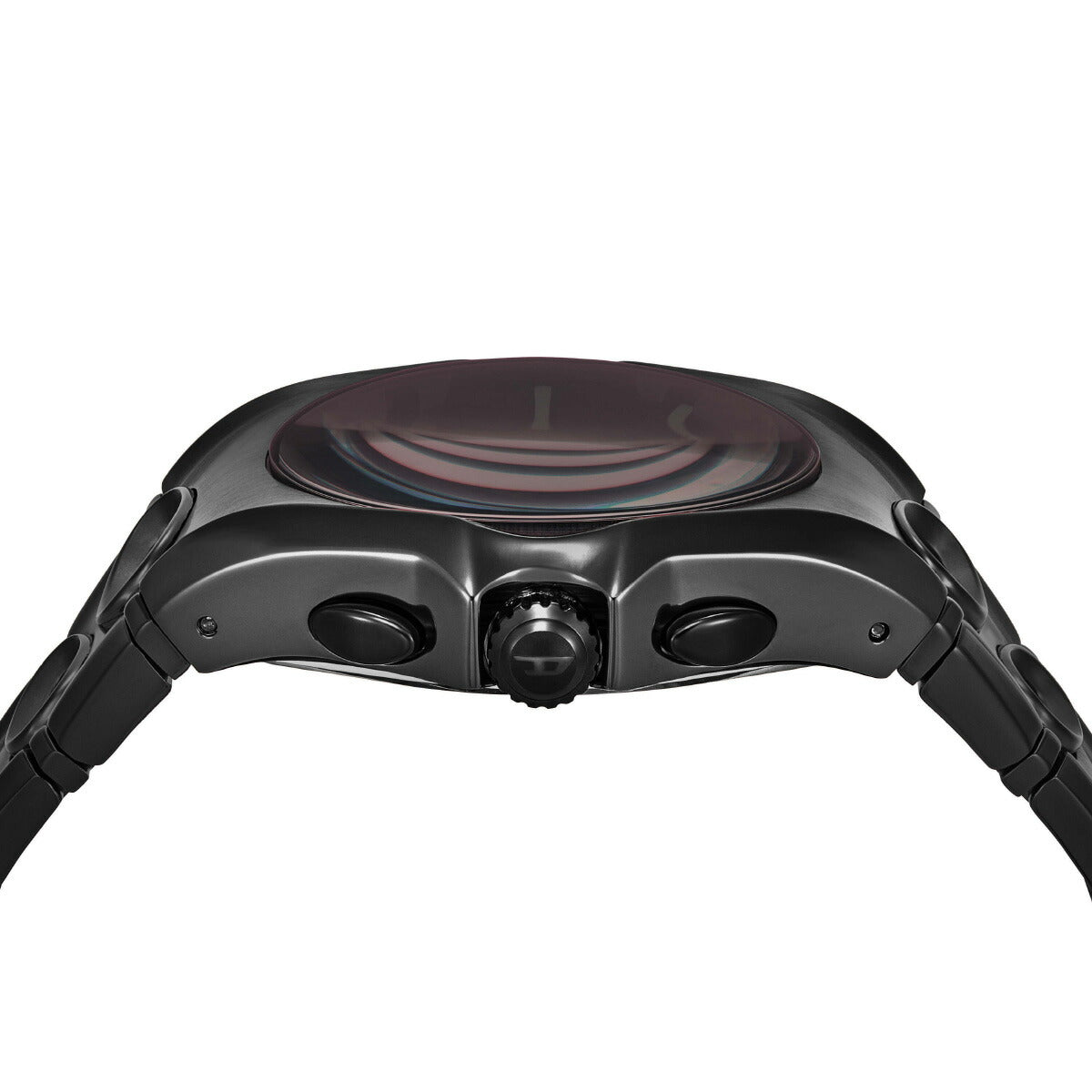 ディーゼル DIESEL 腕時計 クロノグラフ メンズ D-CURVE ブラック ステンレススチールウォッチ DZ4696【2025 新作】