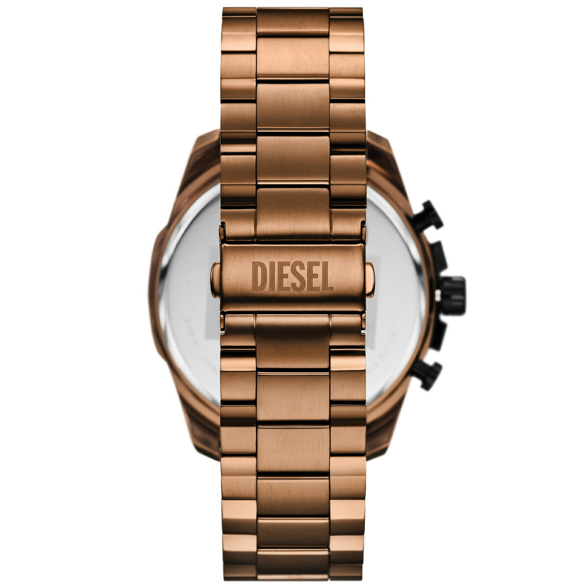 ディーゼル DIESEL 腕時計 クロノグラフ メンズ MEGA CHIEF SLIM ブラウン ステンレススチールウォッチ DZ4697【2025 新作】
