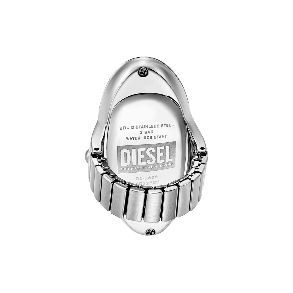 ディーゼル DIESEL ウォッチリング 時計 指輪 レディース D-ERA ステンレススチール リングウォッチ DZ5623【2025 新作】
