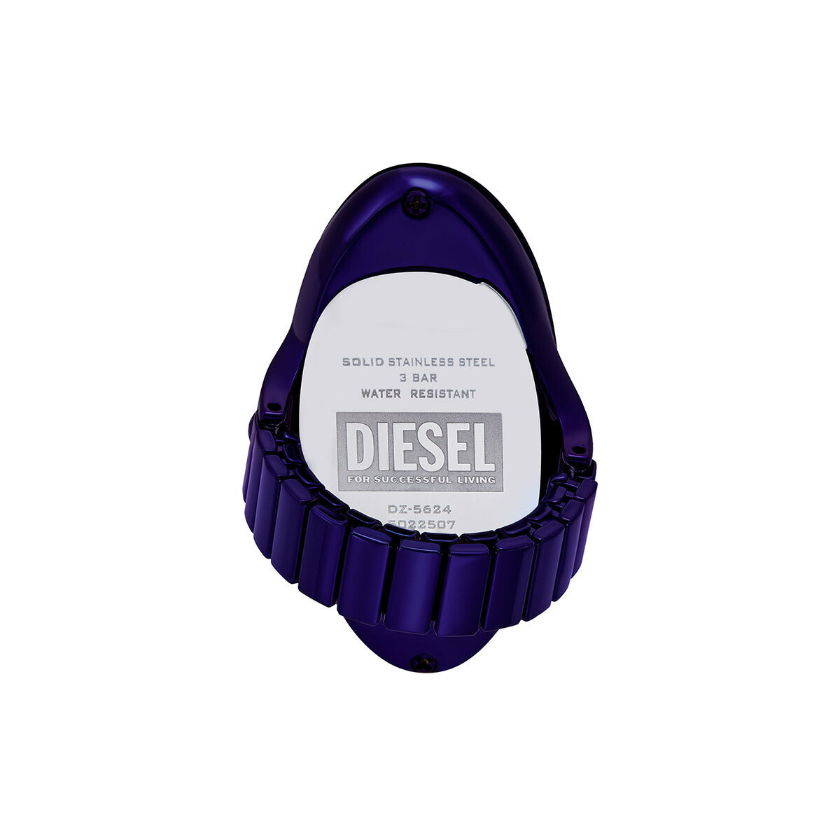 ディーゼル DIESEL ウォッチリング 時計 指輪 レディース D-ERA パープル ステンレススチール リングウォッチ DZ5624【2025 新作】