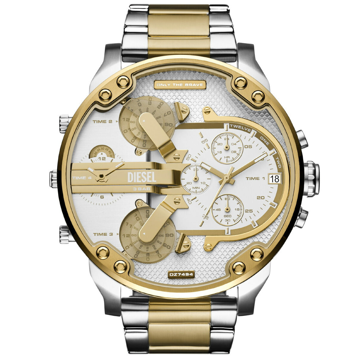 ディーゼル DIESEL 腕時計 メンズ MR. DADDY 2.0 ステンレススチールウォッチ DZ7494【2025 新作】