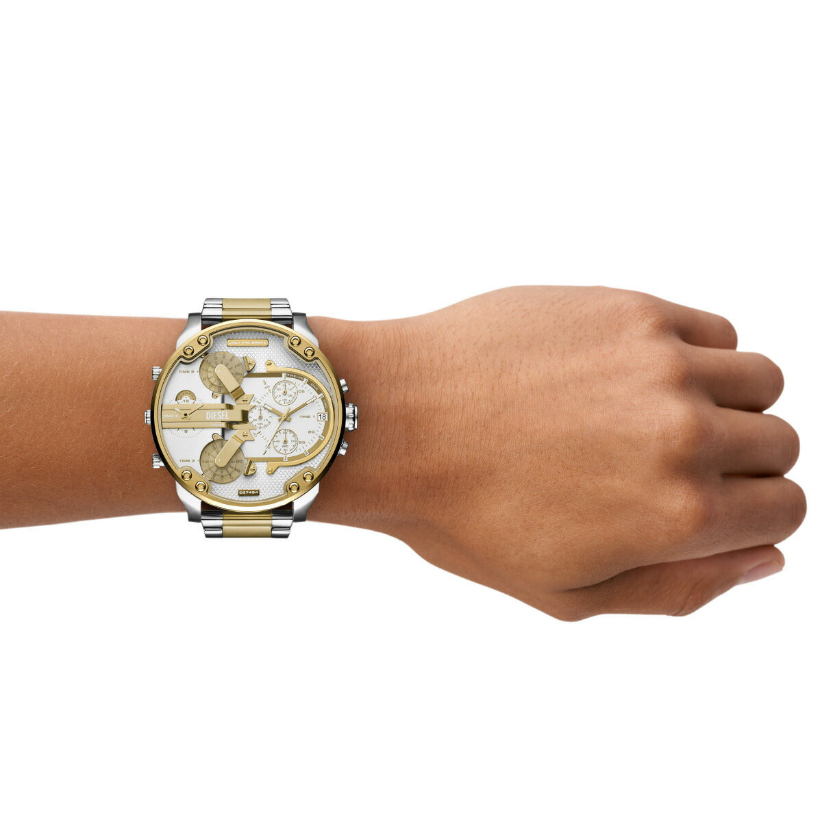 ディーゼル DIESEL 腕時計 メンズ MR. DADDY 2.0 ステンレススチールウォッチ DZ7494【2025 新作】