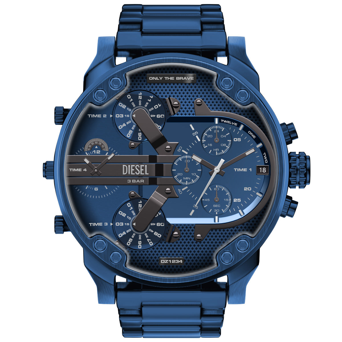ディーゼル DIESEL 腕時計 マルチファンクション メンズ MR. DADDY 2.0 ステンレススチールウォッチ DZ7496【2026 新作】