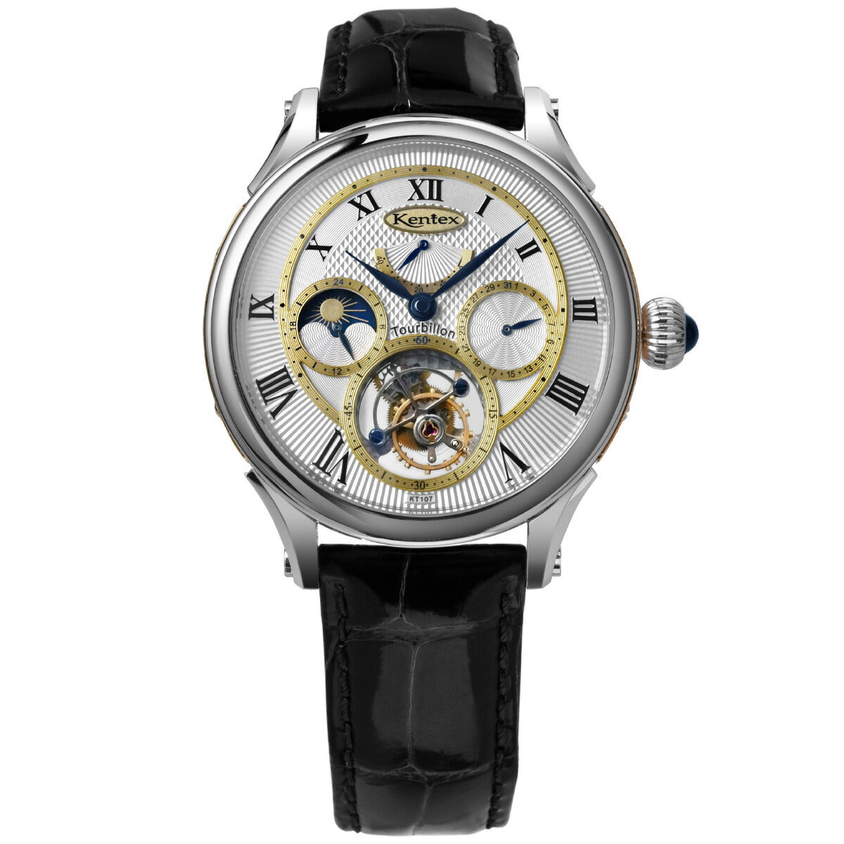 ケンテックス KENTEX TOURBILLON ClassicGrand3 トゥールビヨン クラシックグランド3 腕時計 メンズ 日本製 E540M-03 99本限定【60回分割手数料無料！】
