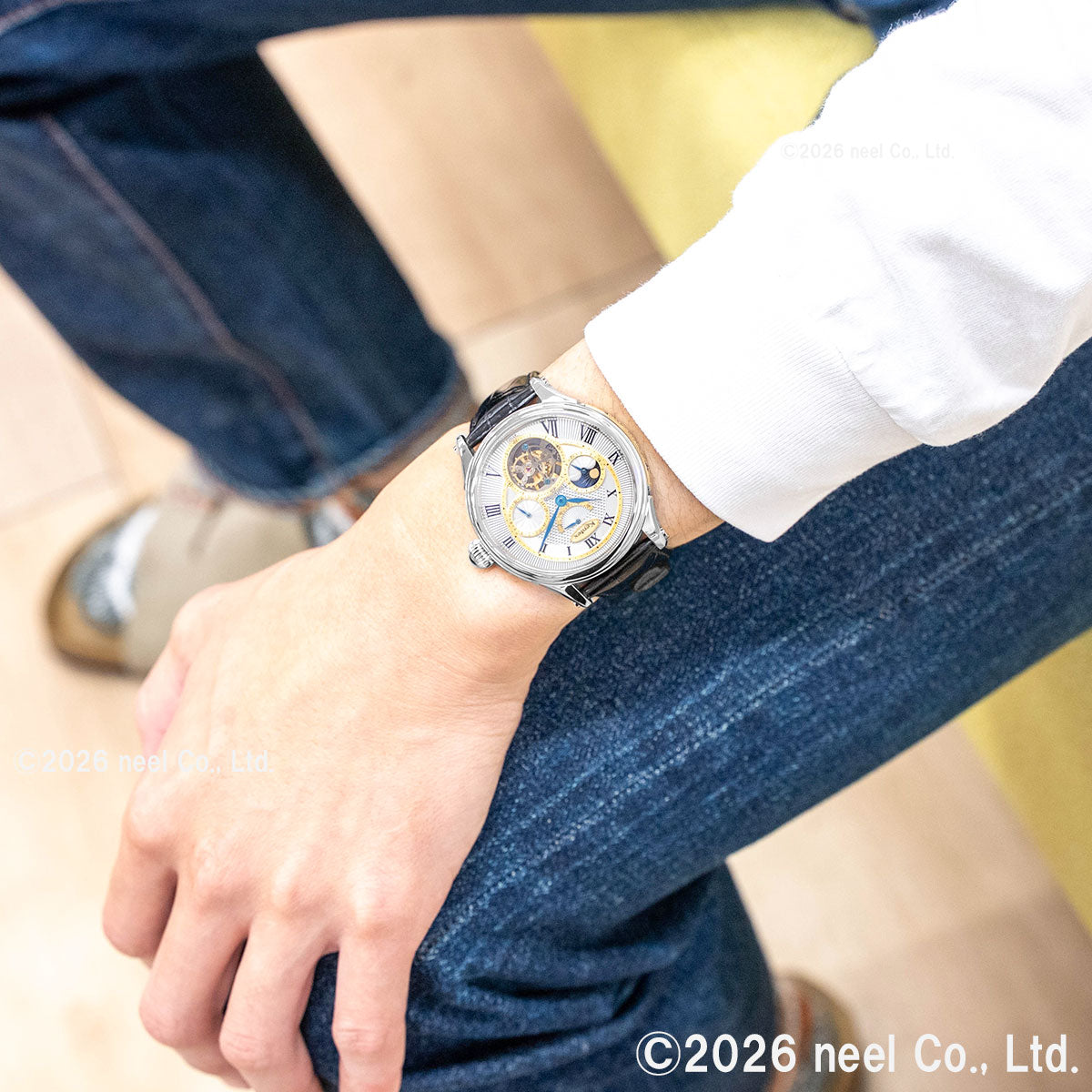 ケンテックス KENTEX TOURBILLON ClassicGrand3 トゥールビヨン クラシックグランド3 腕時計 メンズ 日本製 E540M-03 99本限定【60回分割手数料無料！】