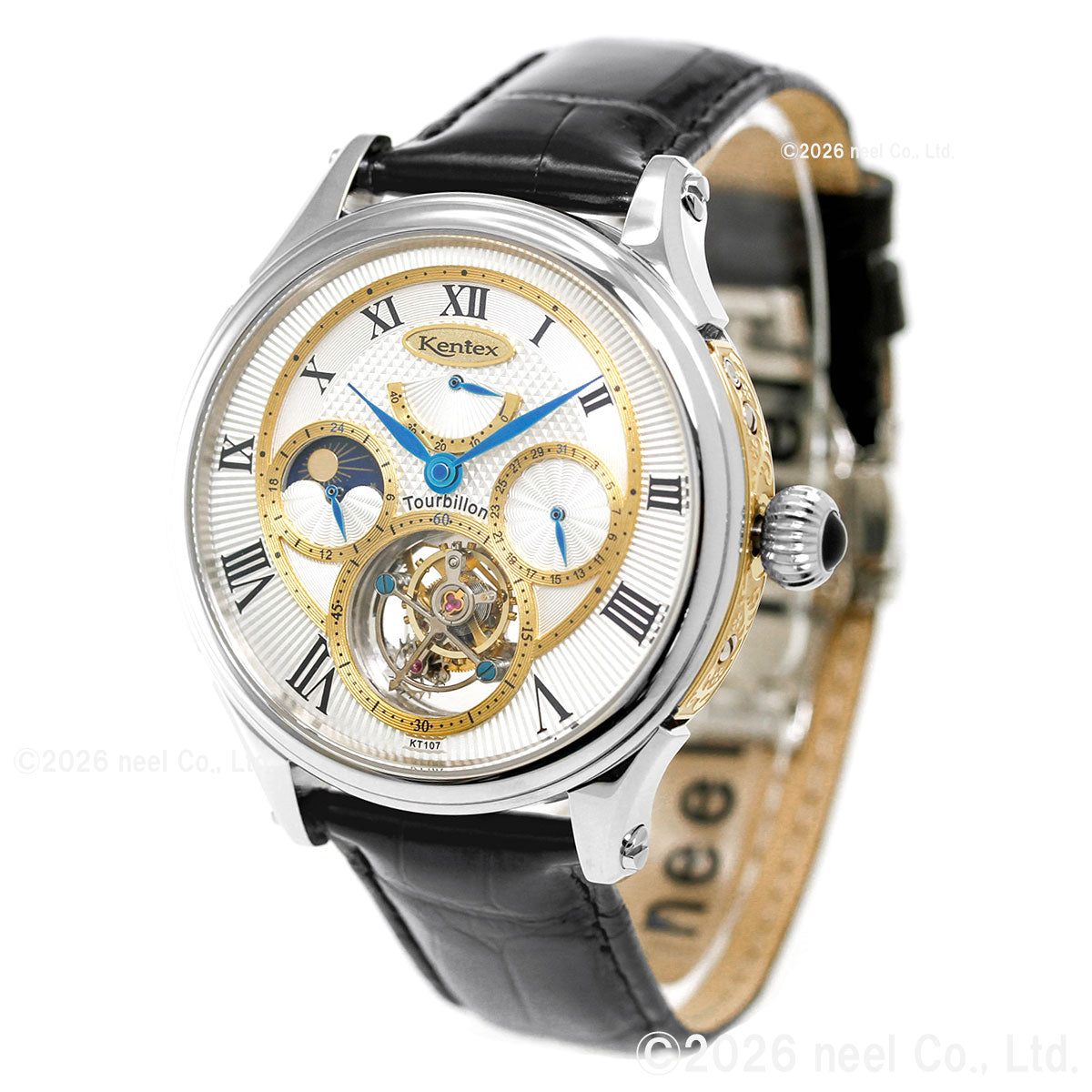 ケンテックス KENTEX TOURBILLON ClassicGrand3 トゥールビヨン クラシックグランド3 腕時計 メンズ 日本製 E540M-03 99本限定【60回分割手数料無料！】