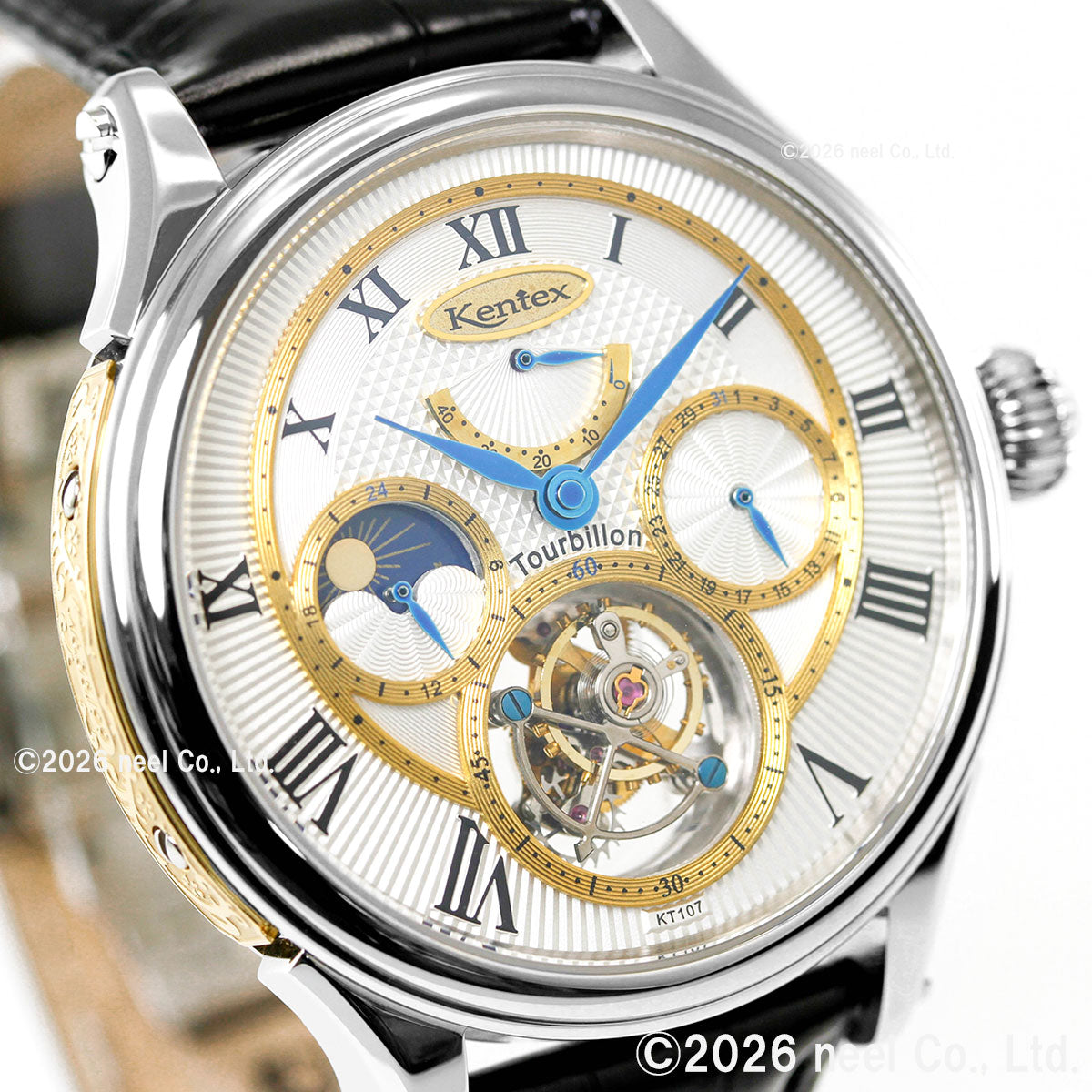 ケンテックス KENTEX TOURBILLON ClassicGrand3 トゥールビヨン クラシックグランド3 腕時計 メンズ 日本製 E540M-03 99本限定【60回分割手数料無料！】
