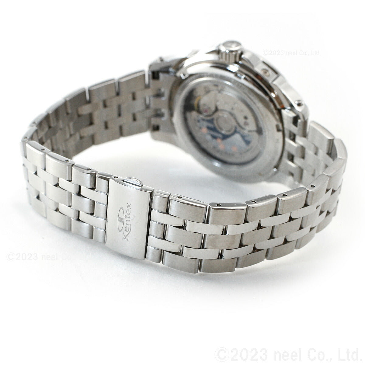 ケンテックス KENTEX 腕時計 時計 メンズ 日本製 自動巻き マルチファンクション エスパイ アクティブ2 ESPY ACTIVE II E546M-9 ブラック