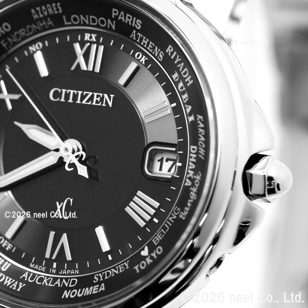 シチズン クロスシー CITIZEN XC エコドライブ ソーラー 電波時計 レディース 腕時計 ペアウォッチ HAPPY FLIGHT ハッピーフライト EC1010-57F