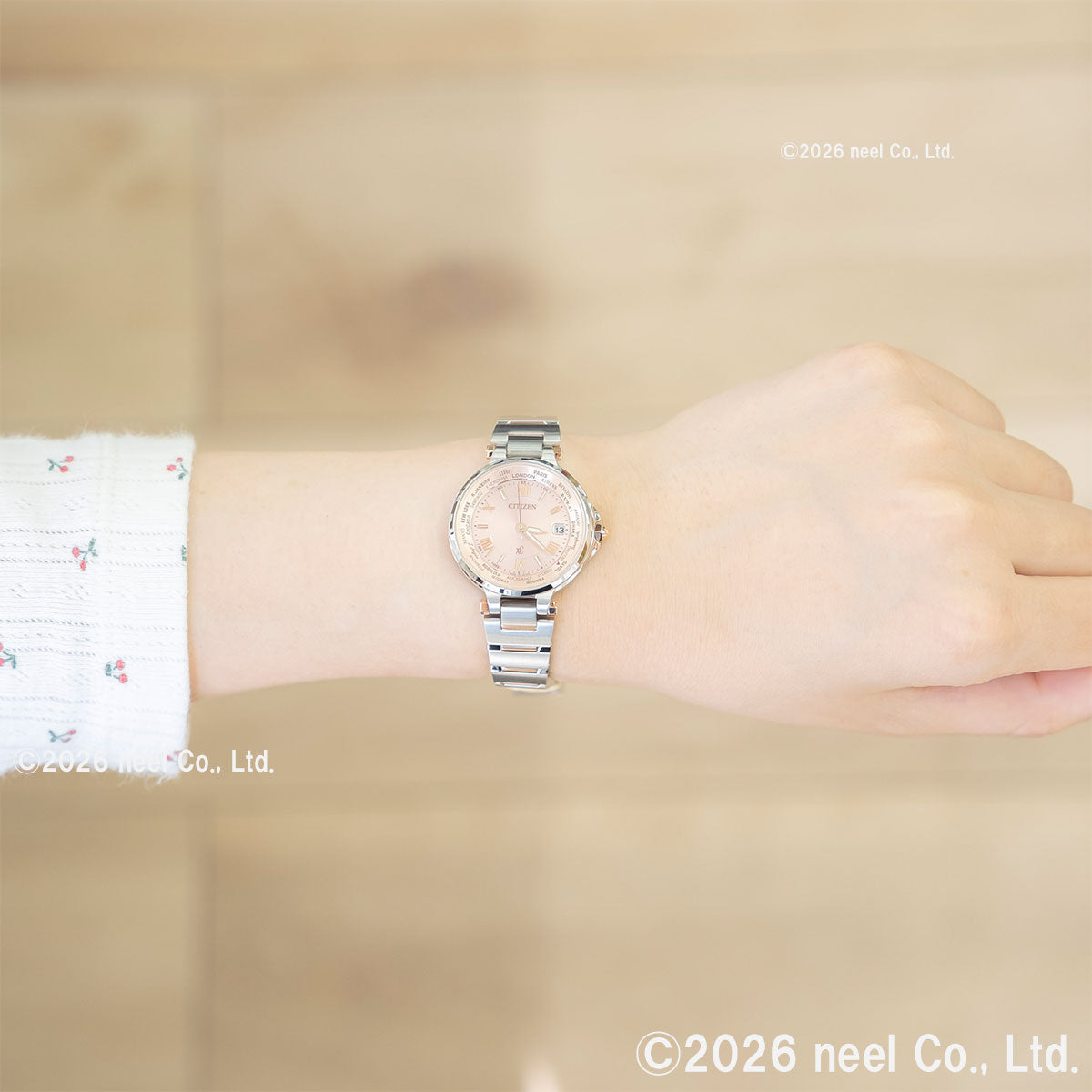 シチズン クロスシー CITIZEN XC エコ・ドライブ 電波時計 レディース 腕時計 Eco-Drive HAPPY FLIGHTシリーズ EC1014-65W