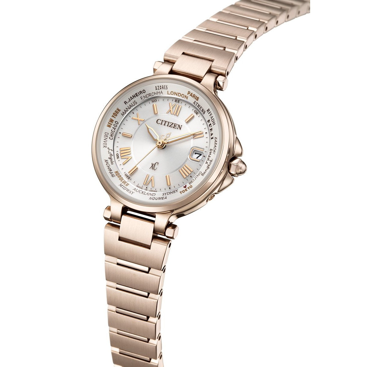 シチズン クロスシー CITIZEN xC エコドライブ 電波時計 腕時計 レディース basic collection EC1017-58A【2026 新作】