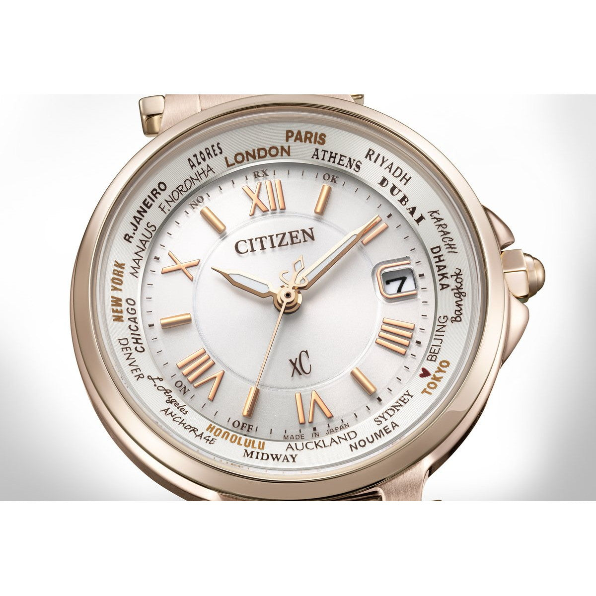 シチズン クロスシー CITIZEN xC エコドライブ 電波時計 腕時計 レディース basic collection EC1017-58A【2026 新作】