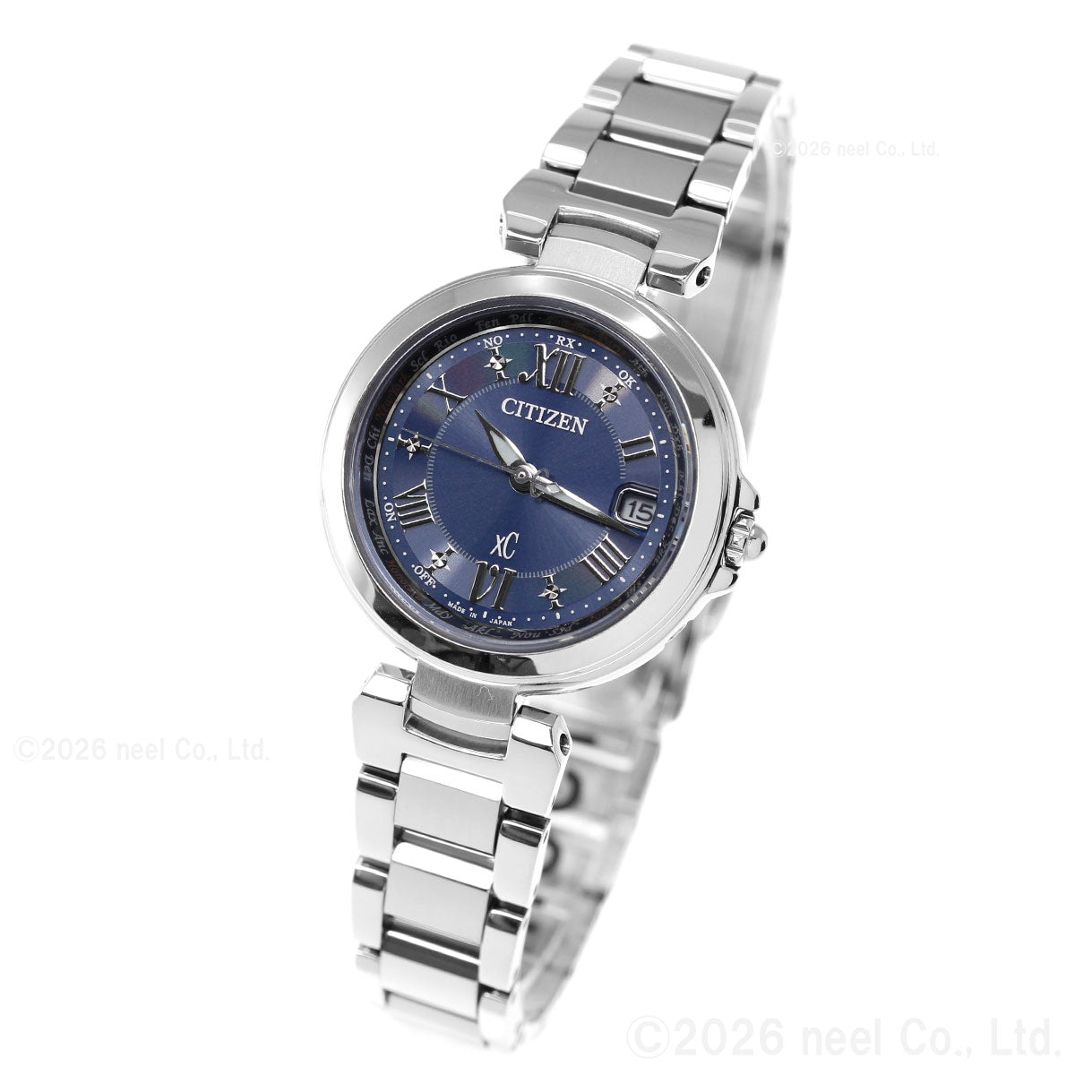 シチズン クロスシー CITIZEN xC エコドライブ ソーラー 電波時計 腕時計 レディース ハッピーフライト EC1030-50L