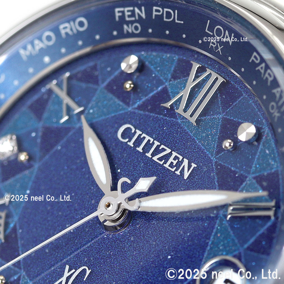 シチズン クロスシー CITIZEN xC エコドライブ 電波時計 限定 腕時計計 ペア レディース EC1160-71L ティタニア ハッピーフライト DEAR Collection【2025 新作】