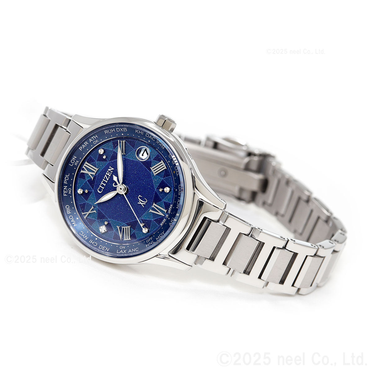 シチズン クロスシー CITIZEN xC エコドライブ 電波時計 限定 腕時計計 ペア レディース EC1160-71L ティタニア ハッピーフライト DEAR Collection【2025 新作】