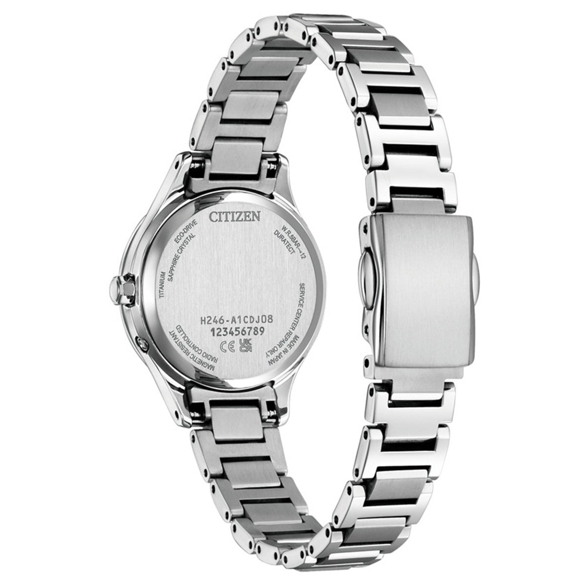 シチズン クロスシー CITIZEN xC エコドライブ 電波時計 限定 腕時計計 ペア レディース EC1160-71L ティタニア ハッピーフライト DEAR Collection【2025 新作】