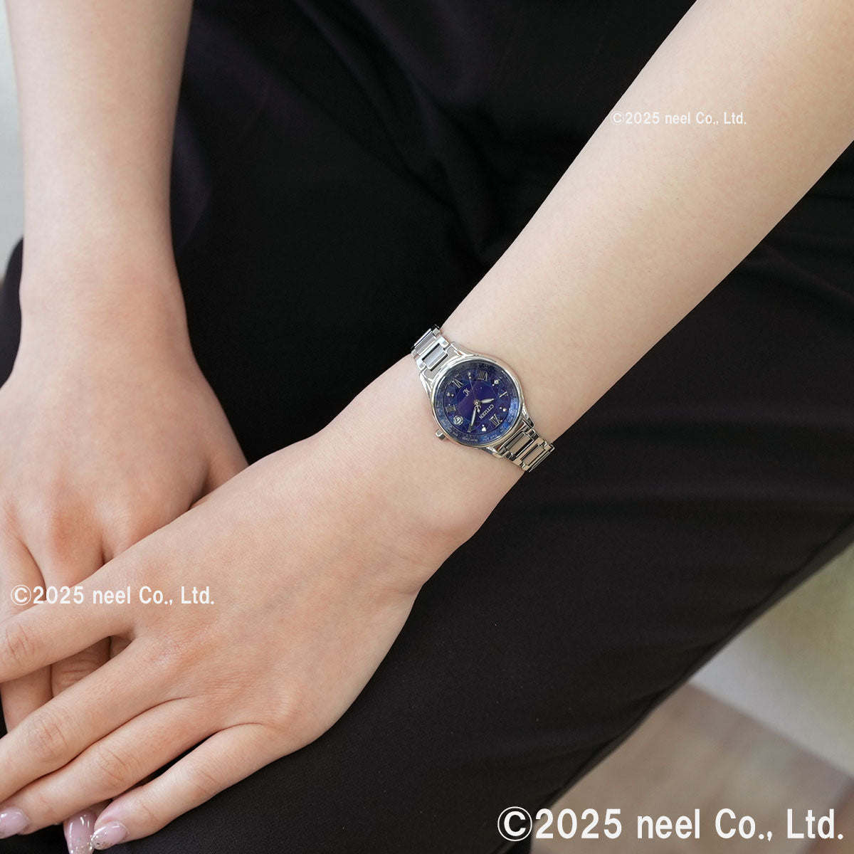 シチズン クロスシー CITIZEN xC エコドライブ 電波時計 限定 腕時計計 ペア レディース EC1160-71L ティタニア ハッピーフライト DEAR Collection【2025 新作】