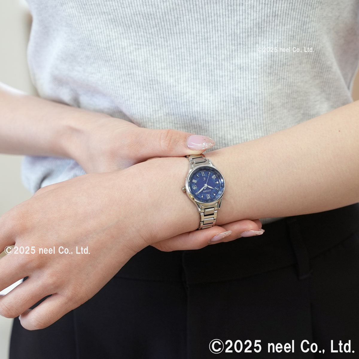 シチズン クロスシー CITIZEN xC エコドライブ 電波時計 限定 腕時計計 ペア レディース EC1160-71L ティタニア ハッピーフライト DEAR Collection【2025 新作】