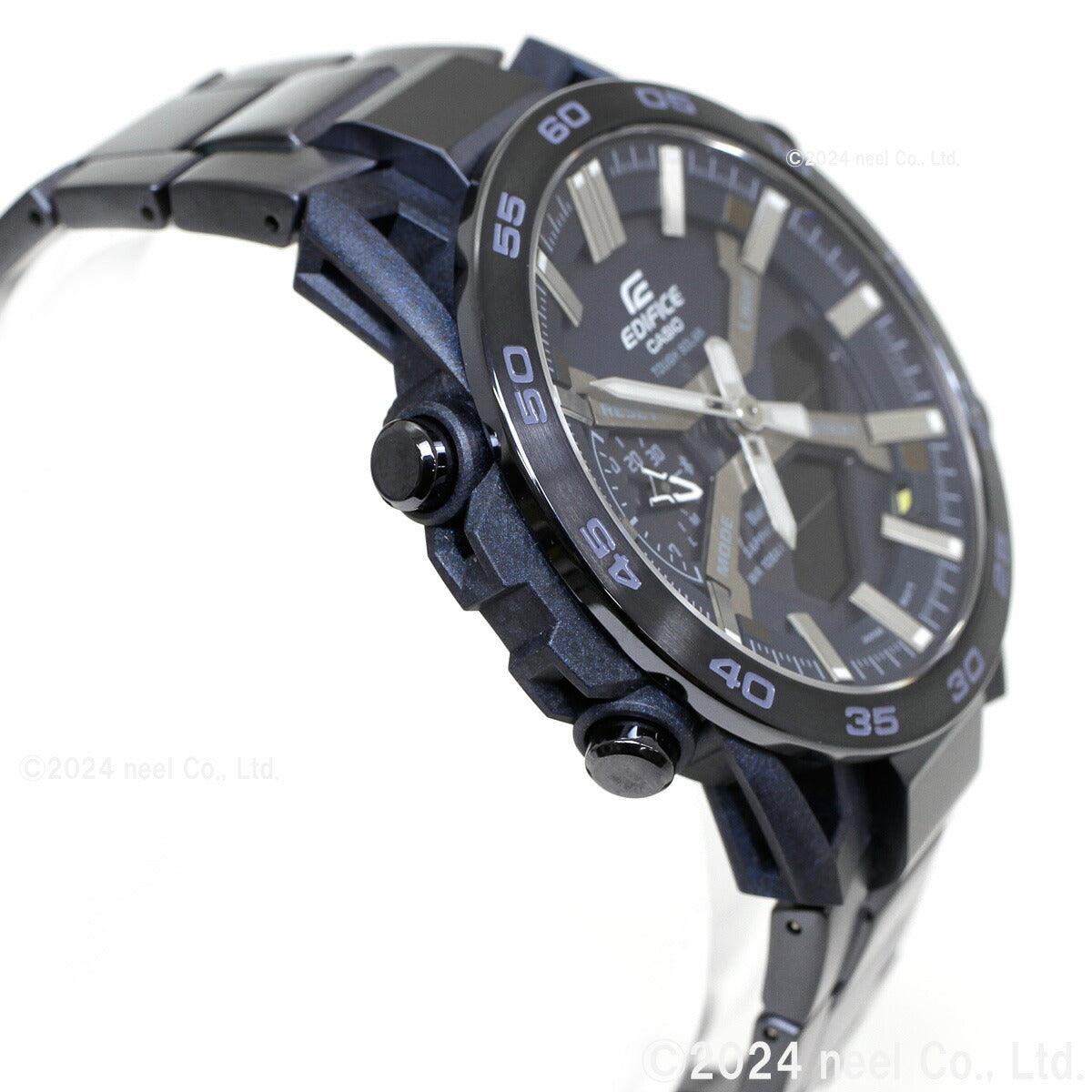 カシオ エディフィス CASIO EDIFICE ソーラー 腕時計 メンズ クロノグラフ ECB-2000YCB-2AJF COOL BLUE EDITION スマートフォンリンク【2024 新作】