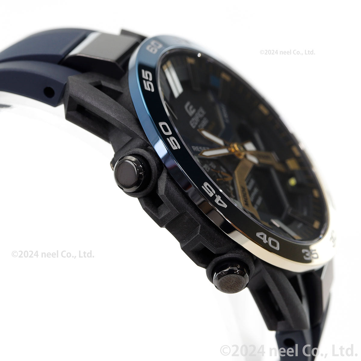 カシオ エディフィス CASIO EDIFICE ソーラー 腕時計 メンズ タフソーラー クロノグラフ ECB-2000YNP-1AJF Nighttime Drive Series スマートフォンリンク【2024 新作】