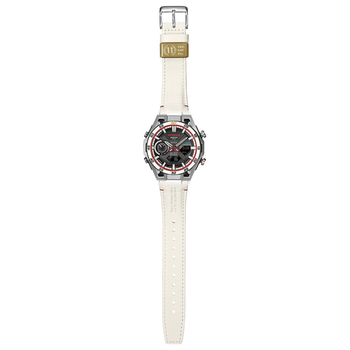 カシオ エディフィス CASIO EDIFICE Honda F1初優勝60周年記念 コラボ 限定 ソーラー 腕時計 メンズ チャンピオンシップホワイト ECB-2300HR-1AJR【2026 新作】