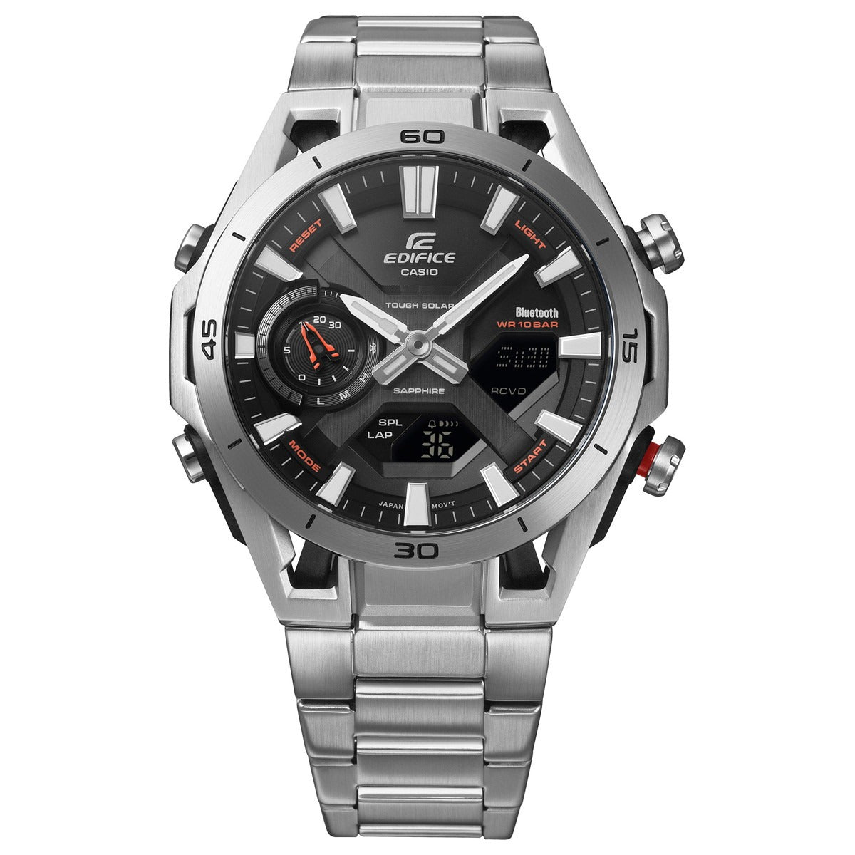 カシオ エディフィス CASIO EDIFICE SOSPENSIONE ソーラー 腕時計 メンズ タフソーラー クロノグラフ ECB-2300YD-1AJF【2025 新作】