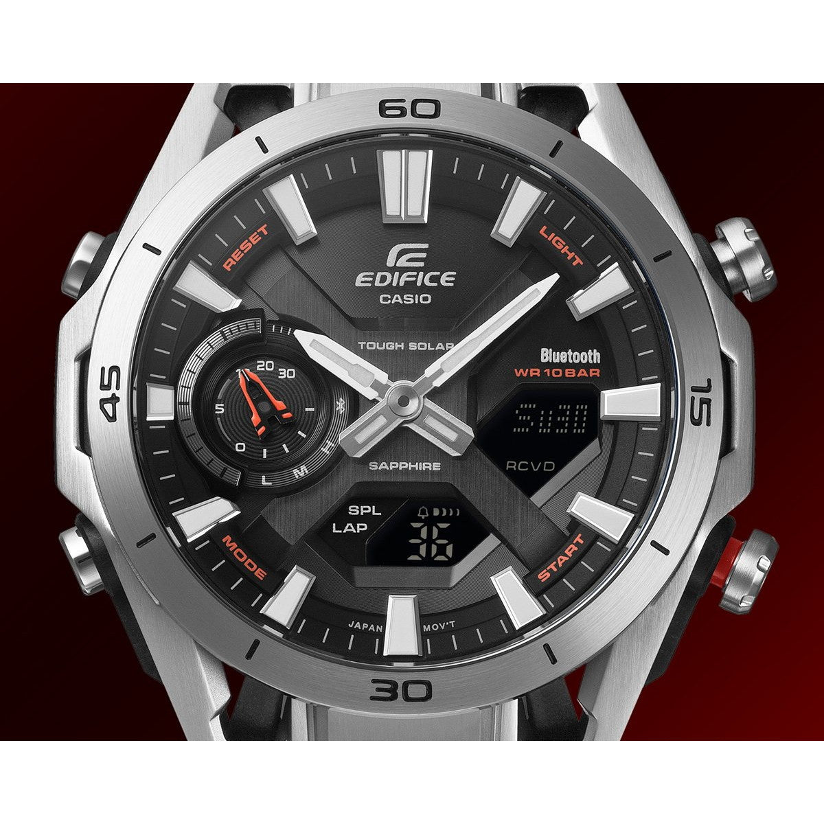 カシオ エディフィス CASIO EDIFICE SOSPENSIONE ソーラー 腕時計 メンズ タフソーラー クロノグラフ ECB-2300YD-1AJF【2025 新作】