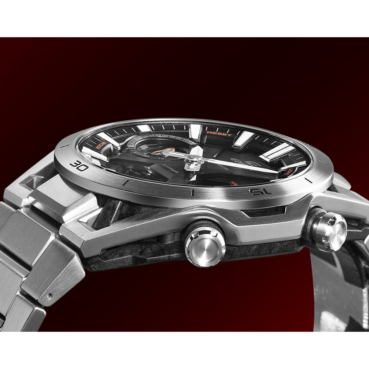 カシオ エディフィス CASIO EDIFICE SOSPENSIONE ソーラー 腕時計 メンズ タフソーラー クロノグラフ ECB-2300YD-1AJF【2025 新作】