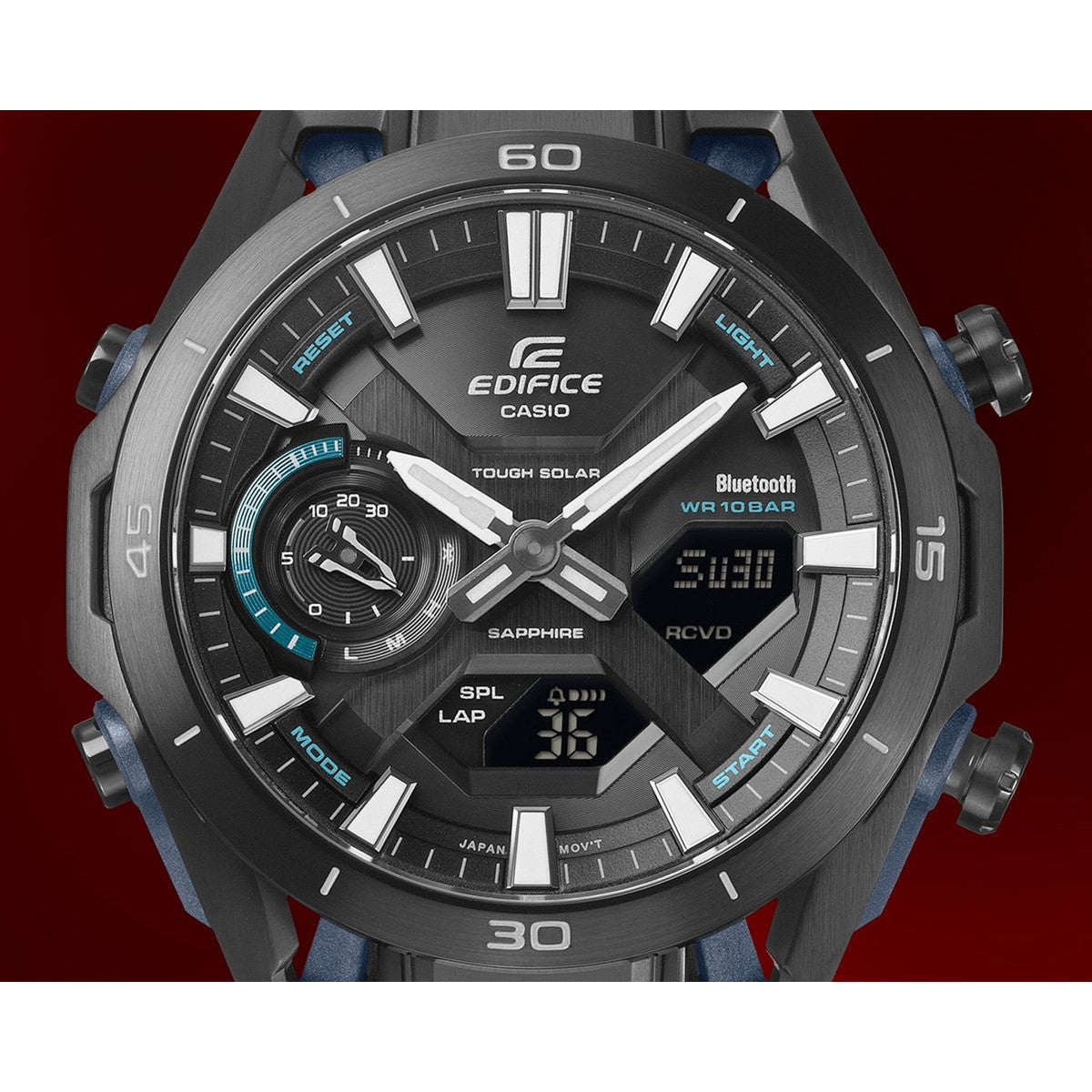 カシオ エディフィス CASIO EDIFICE SOSPENSIONE ソーラー 腕時計 メンズ タフソーラー クロノグラフ ECB-2300YDC-1AJF【2025 新作】