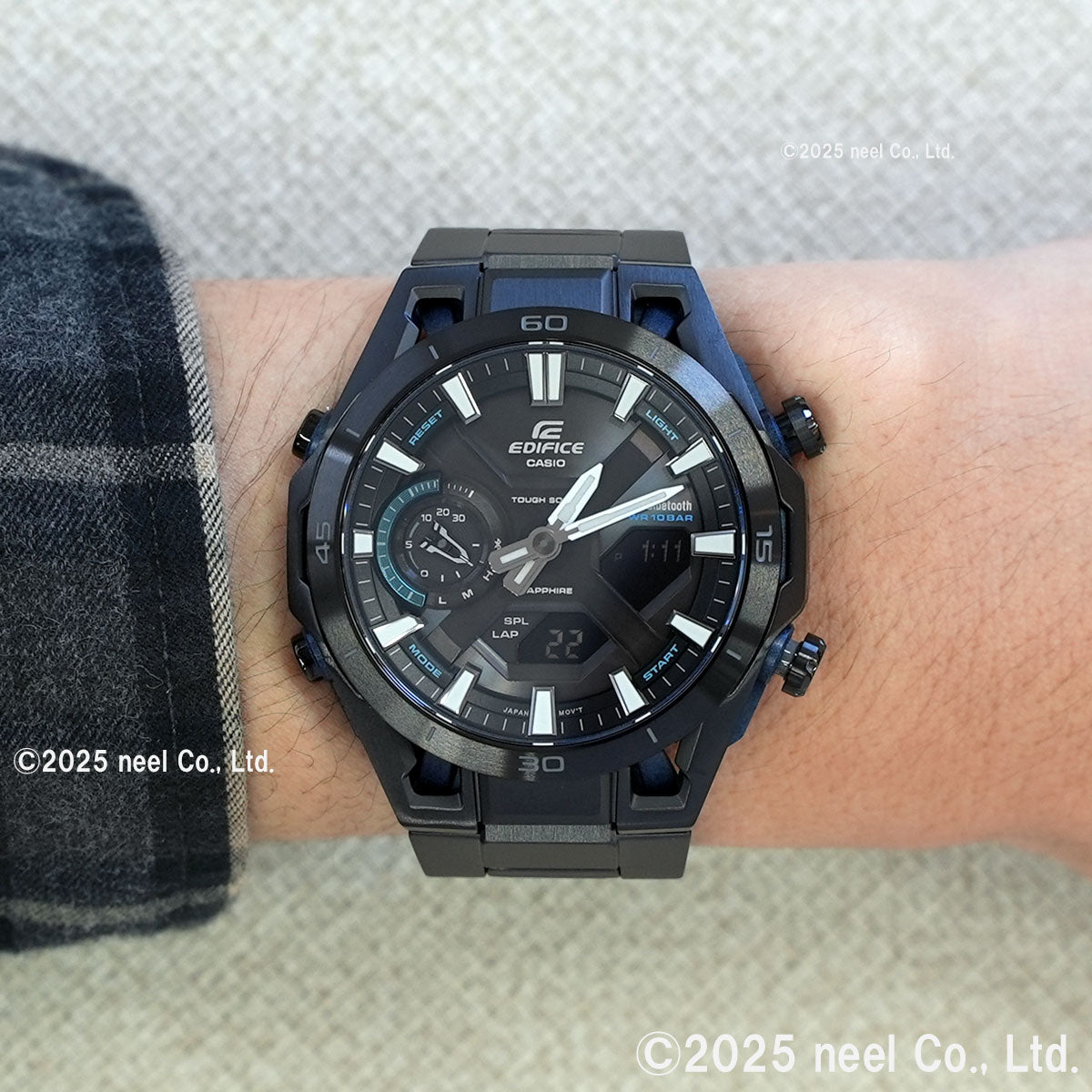 カシオ エディフィス CASIO EDIFICE SOSPENSIONE ソーラー 腕時計 メンズ タフソーラー クロノグラフ ECB-2300YDC-1AJF【2025 新作】